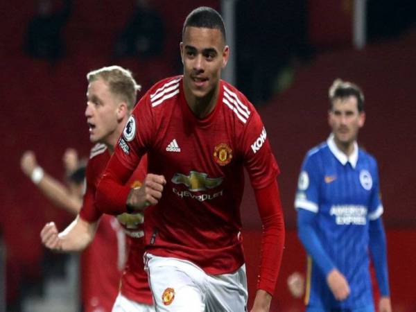 Greenwood meraikan gol keduanya pada perlawanan berkenaan.