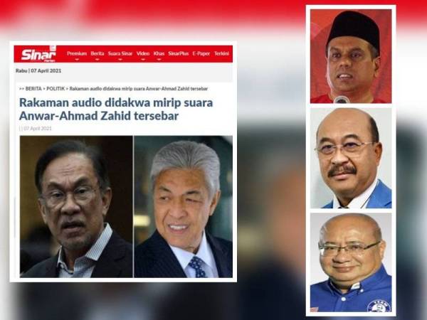 Lembaga Disiplin Umno Kena Siasat Audio Mirip Zahid Anwar