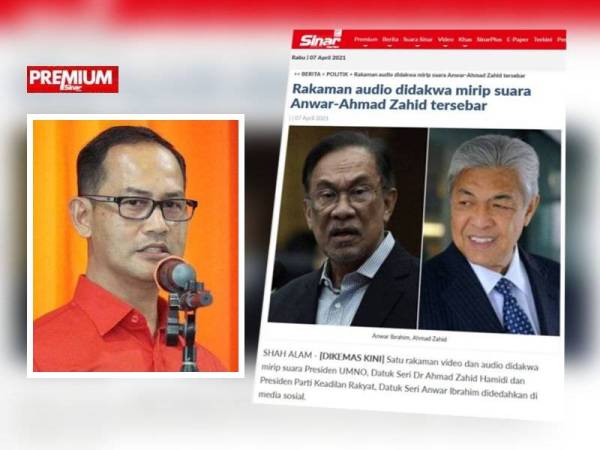 Rakaman audio perbualan telefon individu dikaitkan Zahid-Anwar benar-benar dilihat menimbulkan kegusaran dalam kalangan kepimpinan akar umbi UMNO ketika ini. (Mohd Fuad Tukirin)