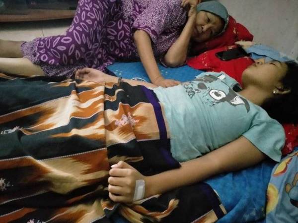 Siti Raisa Miranda, 16, didakwa mengalami sindrom ‘puteri tidur’ atau nama saintifiknya Kleine-Levin Syndrome (KLS). Foto: Kompas.com