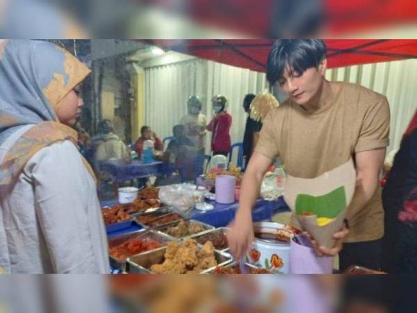 Penjual nasi kuning mirip artis Korea, Lee Min Hoo