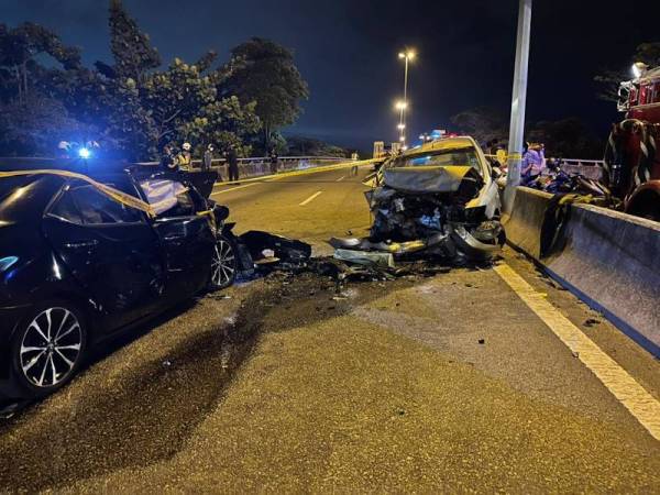 Mangsa Kemalangan Kereta Lawan Arus Meninggal Dunia