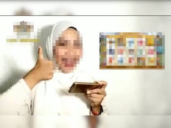 Polis kesan video tular promosi judi atas talian pada Isnin.