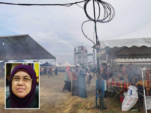 Bazar Ramadan dataran drawbridge, Kuala Terengganu. Gambar kecil: Dr Nor Azimi