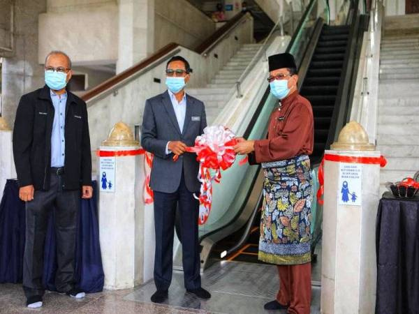 Eskalator Masjid Wilayah Persekutuan diganti baharu ...