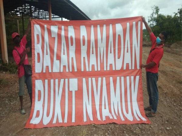 Bazar Ramadan Bukit Nyamuk, Kuala Nerang yang ditutup 22 April lalu dibenarkan beroperasi semula pada Ahad.