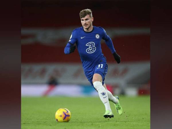 Bintang Chelsea, Timo Werner menjaringkan gol tunggal perlawanan.