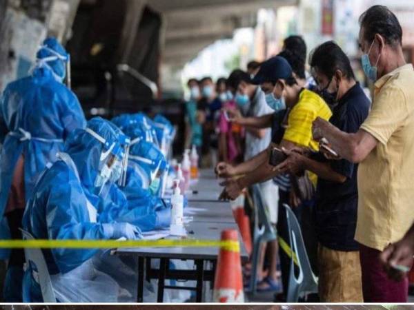 Kes dikesan melalui kemasukan seorang warganegara India yang melakukan ujian saringan di KLIA. - Gambar hiasan