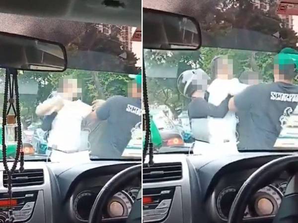 Tangkap layar rakaman video tular di laman sosial hingga menarik perhatian warganet.