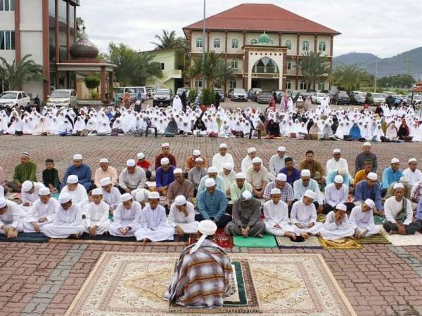 Suasana di pondok An-Nahdhoh sebelum negara berdepan pandemik Covid-19.