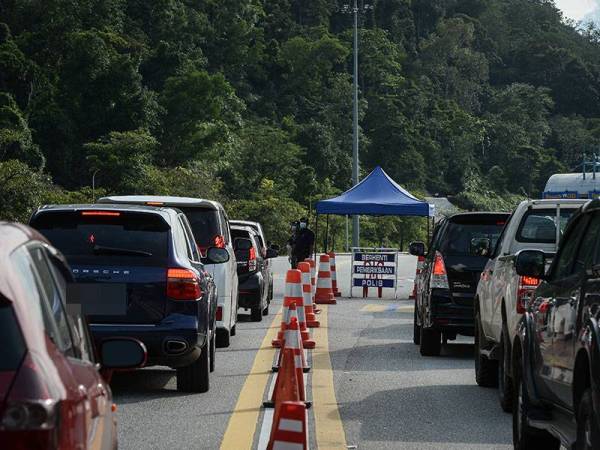 1 060 Kenderaan Cuba Masuk Kelantan Diarah Patah Balik