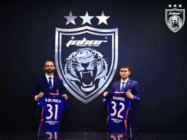 De Paula (kiri) dan Shahrul bakal menjadi tonggak penting buat JDT. - Foto FB Johor Southern Tigers