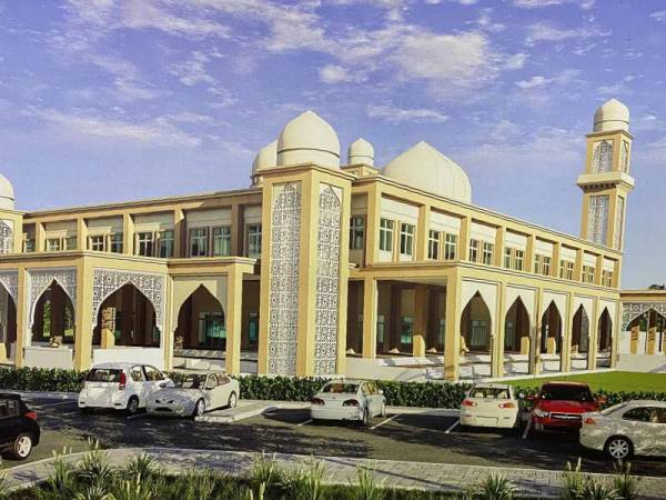 Model Masjid Al-Ulum Wattoiyibah memerlukan dana sumbangan sebanyak RM21.7 juta lagi.