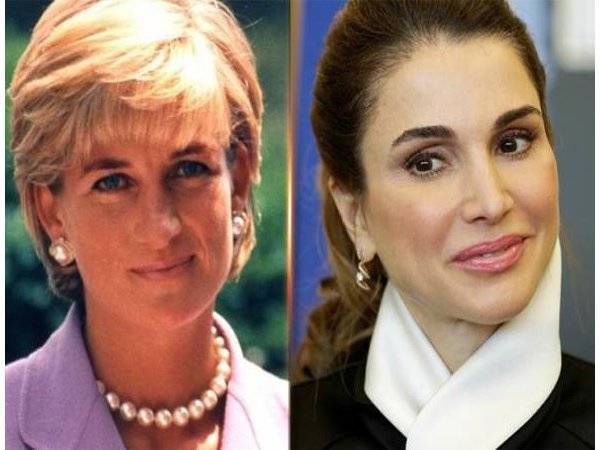 Diana dan Ratu Rania menduduki dua tempat teratas. - Foto Reuters/ wikipedia