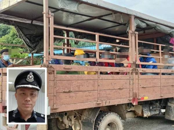 Seramai 12 pekerja syarikat pembinaan dikenakan kompaun masing-masing RM1,500. (Gambar kecil: Hoo Chang Hook)