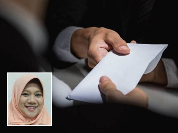 Nurul Hidayah (gambar kecil) menyokong usaha Sinar Harian melaksanakan kempen Rasuah Busters dalam membanteras gejala rasuah di negara ini.