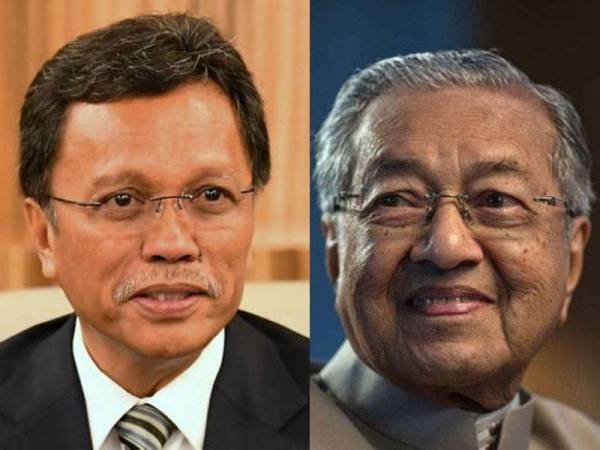 Mohd Shafie dan Dr Mahathir