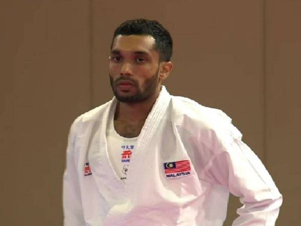 Sharmendran tersingkir selepas tewas dalam pusingan ketiga Repechage pada Kejohanan Kelayakan Karate Olimpik di Paris malam tadi.