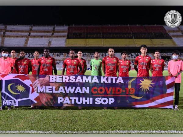 Barisan pemain NSFC telah mendapat suntikan dos pertama vaksin Covid-19 baru-baru ini. - FB NSFC