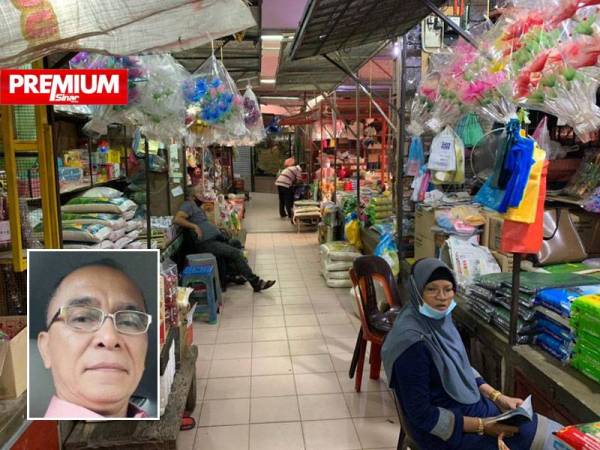 Peniaga ketika ini berdepan kesukaran untuk menjana pendapatan meskipun kerajaan melonggarkan SOP. Gambar kecil: Rosli