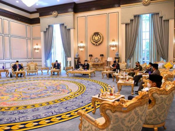 Perbincangan khas Majlis Raja-Raja yang berlangsung di Istana Negara, Kuala Lumpur pada Rabu.