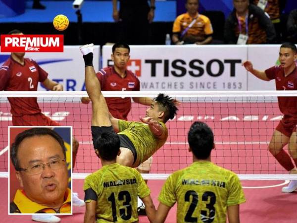 Zolkples (gambar kecil) berkata, perkara utama dalam menjulang kembali maruah sepak takraw negara ketika ini adalah penyediaan pasukan yang mantap untuk mengalahkan Thailand. - Gambar fail Bernama