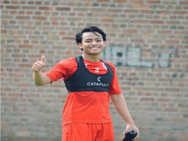 Luqman Hakim mencuri tumpuan selepas mempamerkan aksi lincah ketika beraksi bersama kelabnya, KV Kortrijk dalam perlawanan ujian berdepan KRC Harelbeke, awal pagi Rabu.