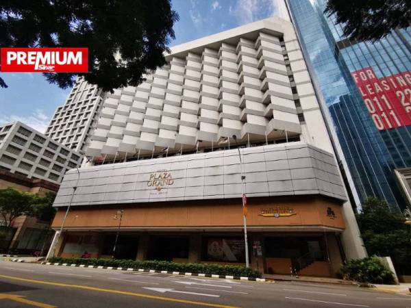 Hotel Plaza Grand sudah menutup operasi sejak tahun lalu dan difahamkan kini sedang mencari pembeli baharu.