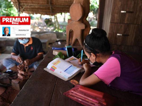 KPM perlu memastikan tidak ada murid yang tertinggal di belakang akibat tidak dapat mengikuti PdPR secara dalam talian. - Gambar hiasan