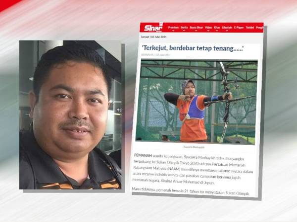 Muhammad Marbawi, Laporan Sukan Sinar pada 1 Julai. 