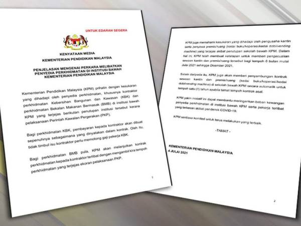 Kpm Bayar Penuh Kepada Perkhidmatan Kbk