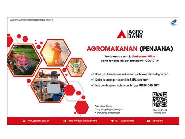 Agromakanan Penjana Sedia Bantu Usahawan Mikro B40