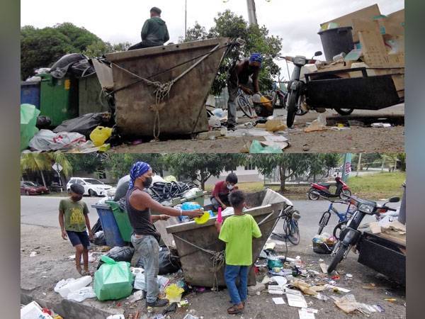 Ahmad Tajudin meraih pendapatan hasil jualan barangan terbuang sampah.