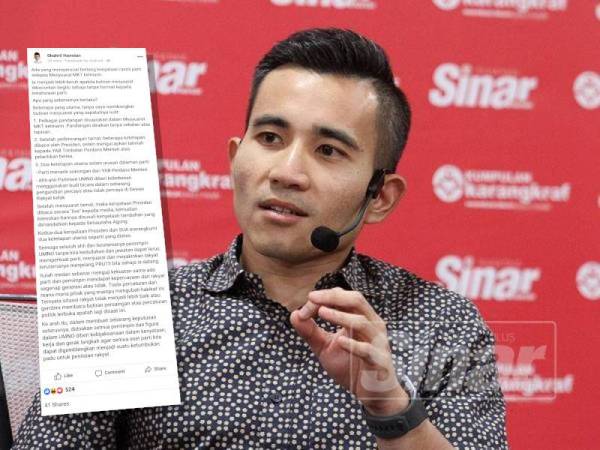 Kenyataan Shahril Sufian di Facebook beliau mengenai situasi sebenar mesyuarat MKT UMNO.