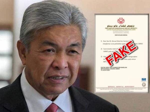 Ahmad Zahid Hamidi Sinar Harian