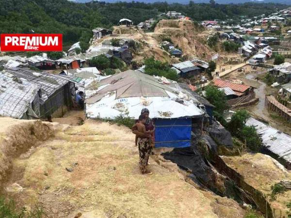 Lebih satu juta pelarian Rohingya mendiami Cox's Bazar di Bangladesh.