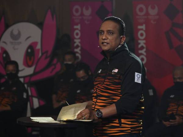 Reezal Merican berucap ketika Majlis Amanat Perdana kepada kontinjen Malaysia yang bakal bertanding pada Sukan Olimpik dan Paralimpik Tokkyo 2020 secara maya di Putrajaya pada Selasa.