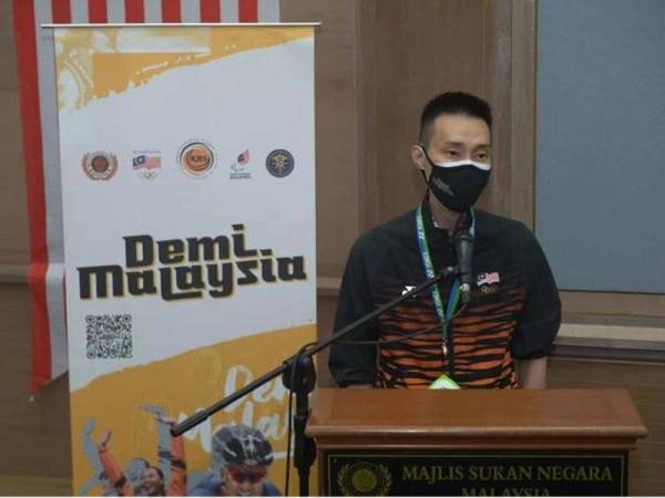 Chong Wei menyampaikan amanat kepada barisan atlet negara yang bakal bertanding pada Olimpik Tokyo 2020.