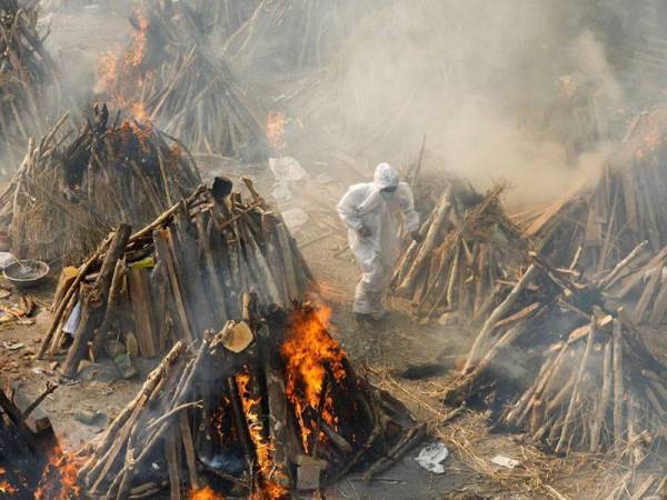 India melaporkan 38,164 kes baharu Covid-19 dalam tempoh 24 jam, menjadikan jumlah kumulatif sebanyak 31,144,229.