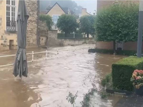 Banjir yang melanda Belanda susulan hujan lebat sejak 14 Julai.