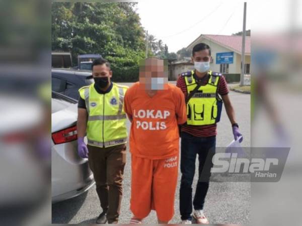 Suspek direman tujuh hari untuk siasatan lanjut mengikut Seksyen 302 Kanun Keseksaan kerana membunuh bermula pada Sabtu.