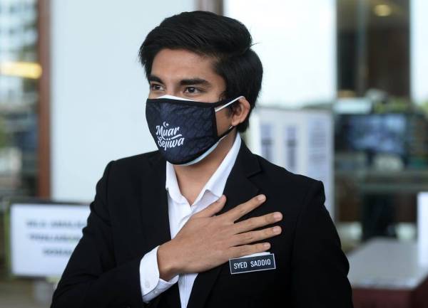 Syed Saddiq. Foto: Sinar Harian/Rosli Talib