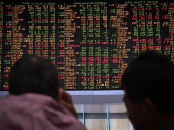 Bursa Malaysia terus susut pada sesi dagangan tengah hari. - Foto hiasan