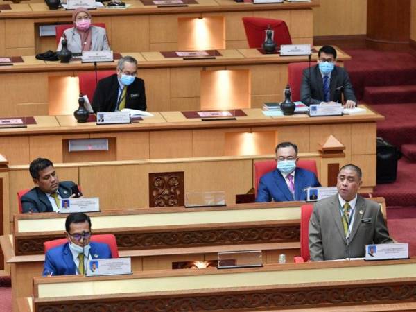 Sidang DUN Perak -Foto Bernama