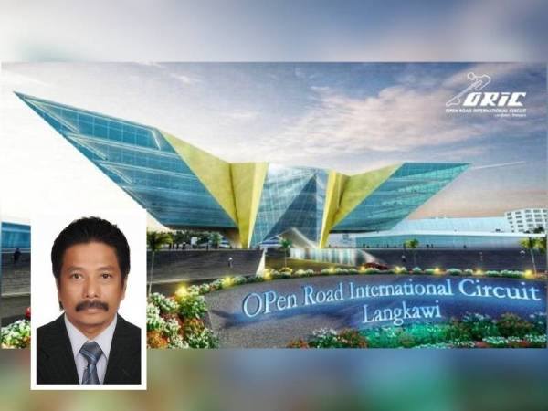 ORIC projek mega di Langkawi yang akan dibangunkan hasil kerjasama antara PKB dan Open Road. (Gambar kecil: Abdul Rahman)