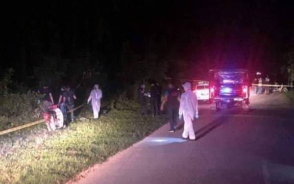 Gambar tular di media sosial dipercayai lokasi seorang penternak lembu ditikam dan ditembak di Bukit Selambau pada Isnin.