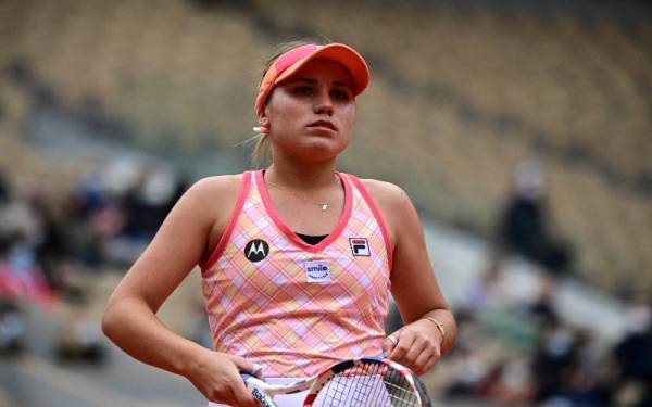 Sofia Kenin. - Foto AFP