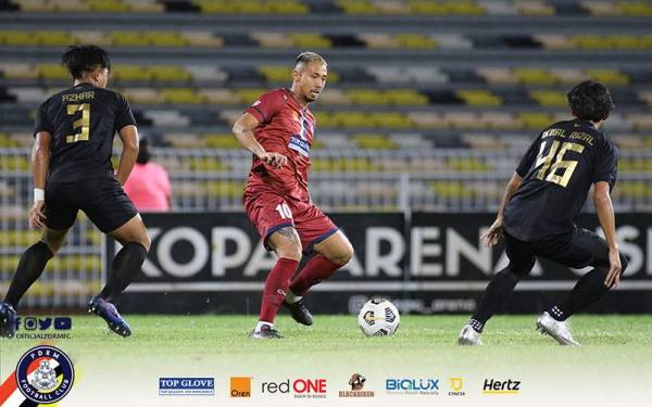 Bruno Suzuki kini lebih tajam dalam tindakan penyudah. FOTO: PDRM Football Club