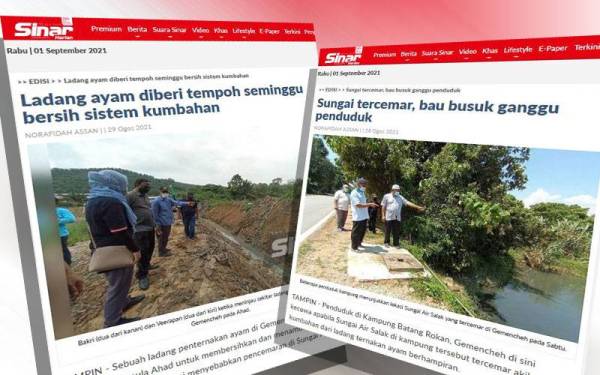 Laporan Sinar Harian sebelum ini.