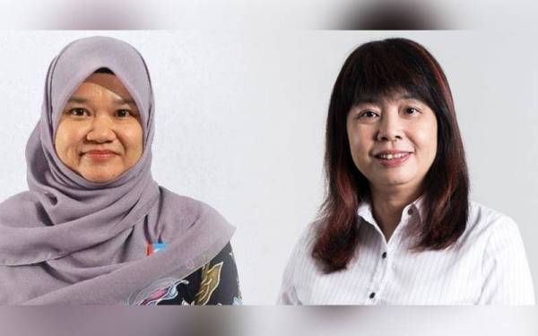 Gambar dari kiri: Fadhlina, Lim Hui Ying